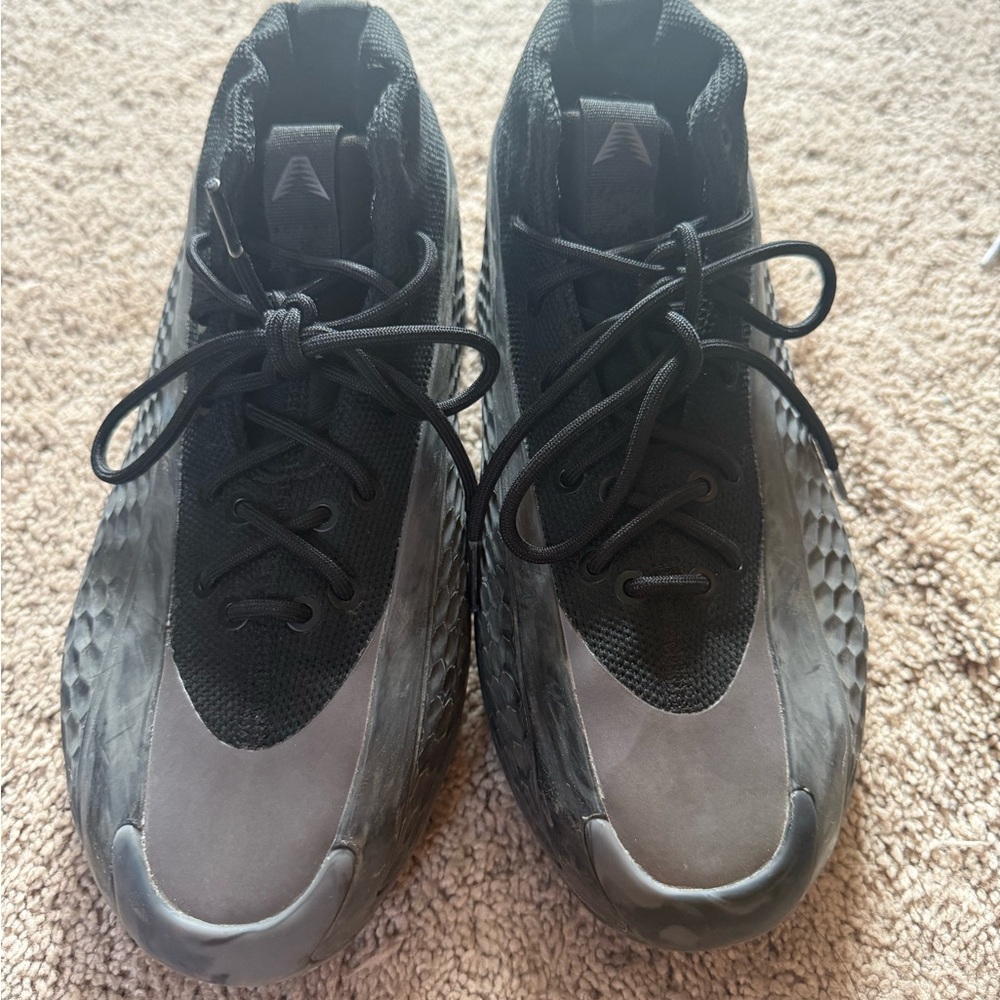 Adidas Basketball Black and Gray Sneakers